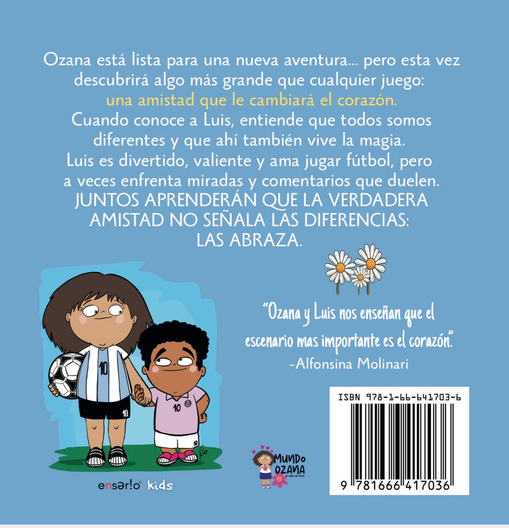 Ozana y su GRAN amigo Luis.